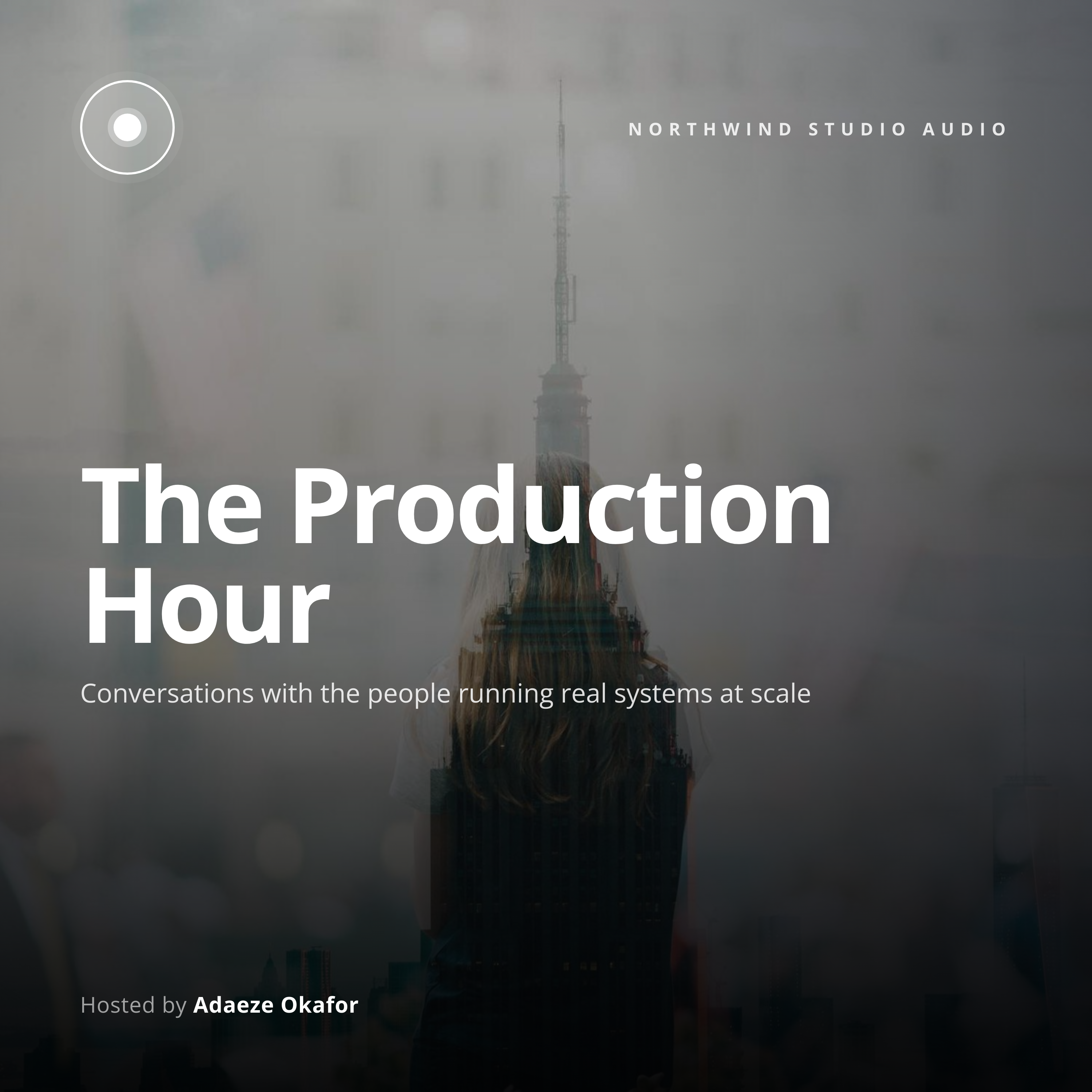 Podcast Cover template preview, a content image generated by the HTML to Image API