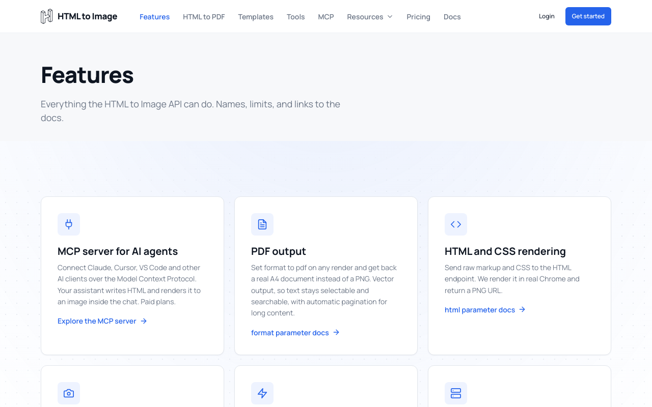 Sample output from the Website Screenshot Tool